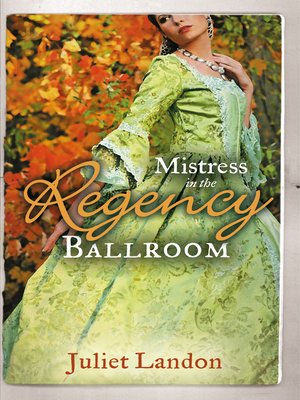 cover image of Mistress in the Regency Ballroom